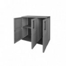 Armario Bajo de Media Altura Artplast con Estantes Ajustables 1020x370x840mm