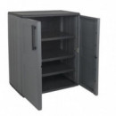 Armario Artplast de Media Altura con Estante Regulable 680x370x840 mm