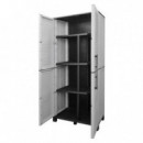 Armario Escobero Artplast con Patas Regulables 680x370x1690mm