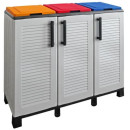 Armario de Reciclaje Artplast con 3 Compartimentos, 102x37x90 cm