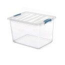 Caja Katla Transparente de 20 Litros con Asas Ergonómicas (39x29x25.5cm)