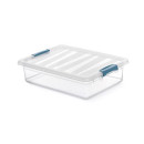 Caja de Almacenamiento Katla Transparente 8 Litros (39x29x10.5cm)