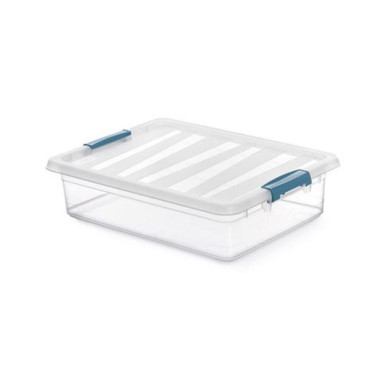 Caja de Almacenamiento Katla Transparente 8 Litros (39x29x10.5cm)