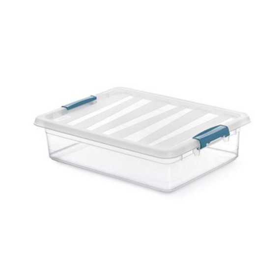 Caja de Almacenamiento Katla Transparente 8 Litros (39x29x10.5cm)