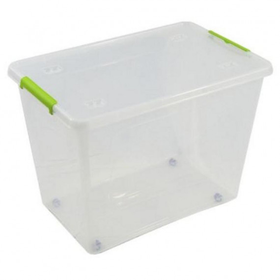 Caja Organizadora Artplast con Tapa, Ruedas y Cierres (585x390x410mm)