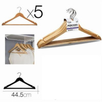Set de 5 Perchas de Madera de 44.5 cm Urban Living