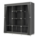 Armario de Tela Triple 118x45x169cm