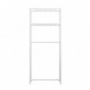 Estantería Multiusos Sevenon para Lavadoras 68x27x134 cm