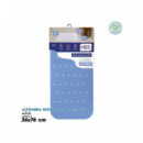 Alfombra de Goma Natural HBS, 650g, Color Azul (36 x 76 cm)