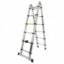 Escalera Articulada Aisens de Aluminio 6+6 Peldaños Extensible 3.80 Metros