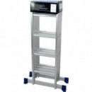 Escalera de Aluminio Articulada 4x4 Mader 16 Peldaños