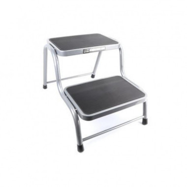 Taburete de Acero Mader con 2 Pelda&ntilde;os