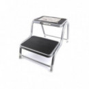 Taburete de Acero Mader con 2 Peldaños