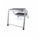 Taburete de Acero Mader con 2 Peldaños