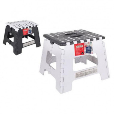 Taburete Plegable Confortime de 25 cm de Altura (Colores Surtidos)