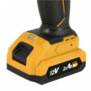 Taladro Percutor Blim 12V con 2 Baterías 2Ah y Maletín