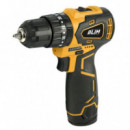 Taladro Percutor sin Escobillas Blim 12V con 2 Baterías 2Ah