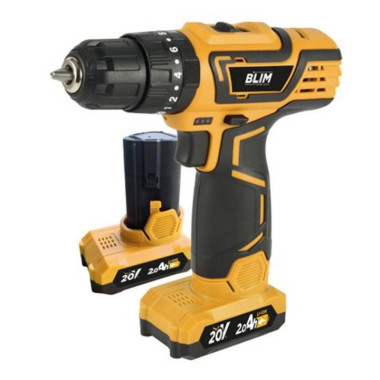 Taladro Percutor Inal&aacute;mbrico Blim Power Tools 20V con 2 Bater&iacute;as 2Ah