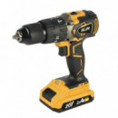 Taladro Percutor Blim Power Tools Sin Escobillas 20V con 2 Baterías de 2 Ah