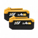 Taladro Percutor Blim Power Tools 20V sin Escobillas con 2 Baterías 5Ah