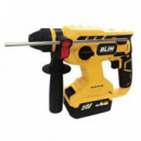 Martillo Perforador Blim 20V 2.2 Julios SDS-PLUS con 3 Funciones y 2 Baterías