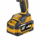 Taladro Percutor Blim Serie Pro 20V 140Nm sin Escobillas con Batería 4Ah