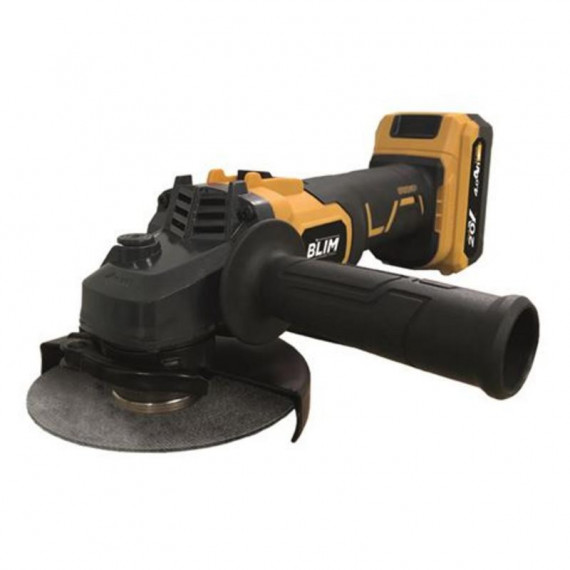 Amoladora Radial Inalámbrica Blim Power Tools 20V 115mm con Batería 4Ah
