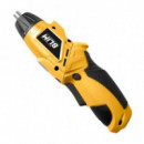 Atornillador a Batería Blim 4V con Maletín y 44 Piezas