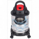 Aspirador de Líquidos y Polvo Mader 1400W 20 Litros con Función Tapicerías