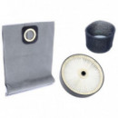 Aspirador de Líquidos y Polvo Mader 1400W 20 Litros con Función Tapicerías