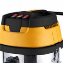 Aspiradora Industrial Blim Power Tools Inoxidable 80 Litros 3000W Tres Motores