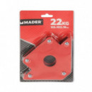 Escuadra Magnética para Soldar 22KG Mader