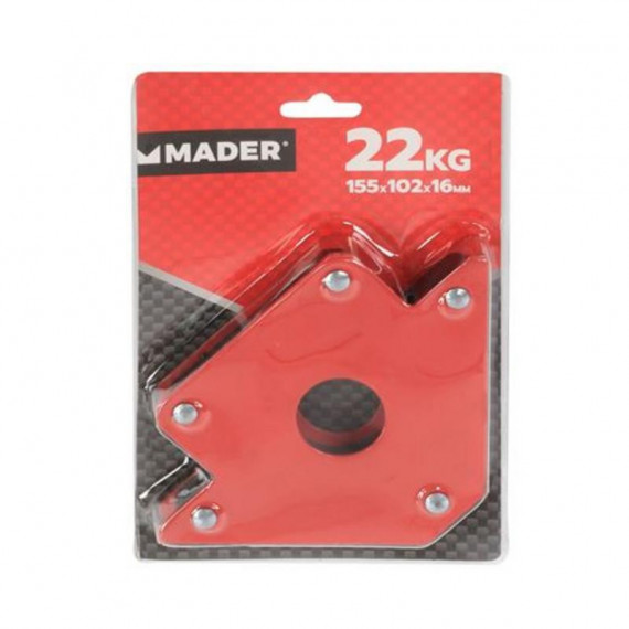 Escuadra Magnética para Soldar 22KG Mader