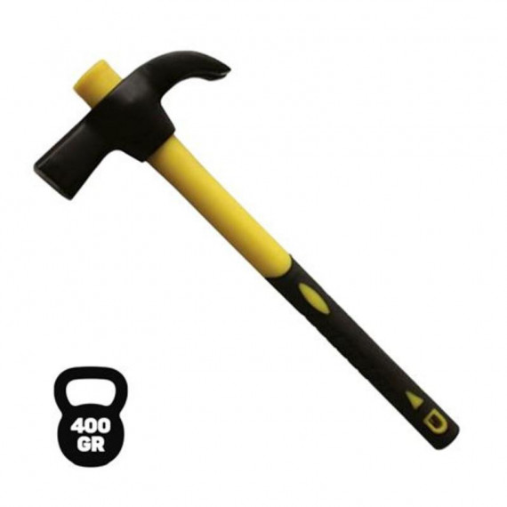 Martillo Encofrador Blim de 400g con Mango de Fibra de Vidrio