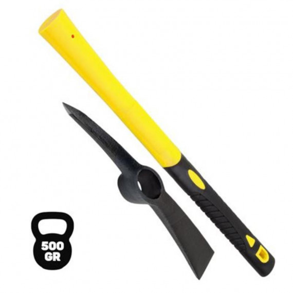 Picareta Pala Pico Blim 500g con Mango de Fibra de Vidrio y Acero Forjado
