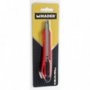 Cutter Mader de Plástico con Hoja de 9mm