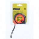 Flexómetro Bimaterial Mader con Freno Retenedor 3 Metros x 16 mm