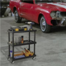 Carro de Herramientas Artplast de Polipropileno con Ruedas de Acero