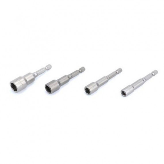 Juego de 4 Llaves de Vasos Magnético Mader 1/4 (6, 8, 10, 12mm)