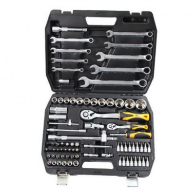 Malet&iacute;n de Herramientas Blim Power Tools Cromo Vanadio 82 Piezas 1/2" y 1/4"