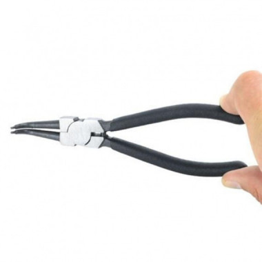 Alicate de Grupillas Curvo Interior Saurium de 7 pulgadas