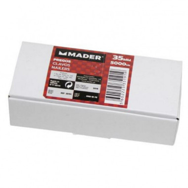 Clavos Mader de 35mm, Caja de 5000 Unidades