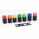 Remachadora de Tuercas Mader de 200 mm con 8 Piezas y Adaptadores M3-M12