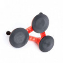 Ventosa Triple Saurium Mader de 115mm y 100 Kilogramos