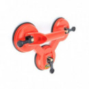 Ventosa Triple Saurium Mader de 115mm y 100 Kilogramos