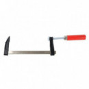 Sargento de Apriete Saurium con Mango de Madera 50x150mm