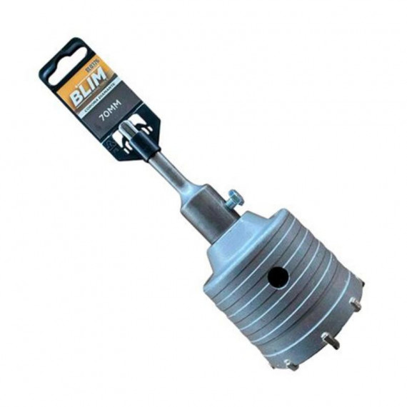 Corona Perforadora de Diamante Blim 70 mm SDS Plus para Hormigón