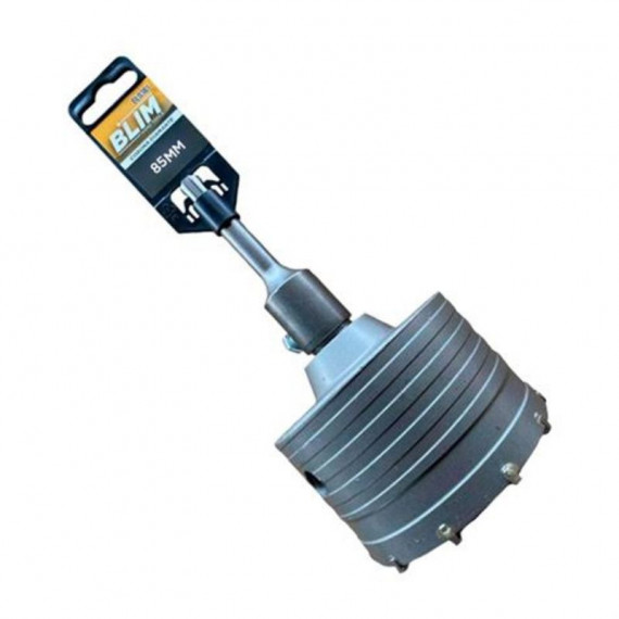 Corona Perforadora de Diamante Blim de 85 mm con SDS Plus para Hormigón