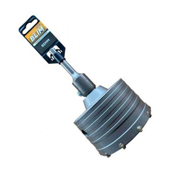 Corona Perforadora de Diamante Blim Power Tools 95 mm SDS Plus