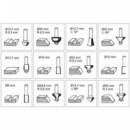 Juego de 12 Piezas de Fresas Mader de 6 mm para Madera